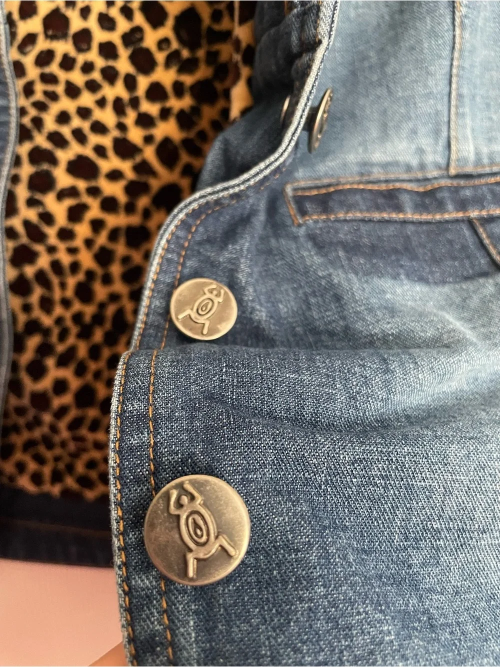 Beetlejuice stylish denim